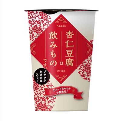ファミリーマート 杏仁豆腐は飲みものです。