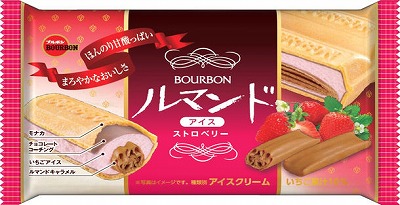 ブルボン　ルマンドアイスストロベリー