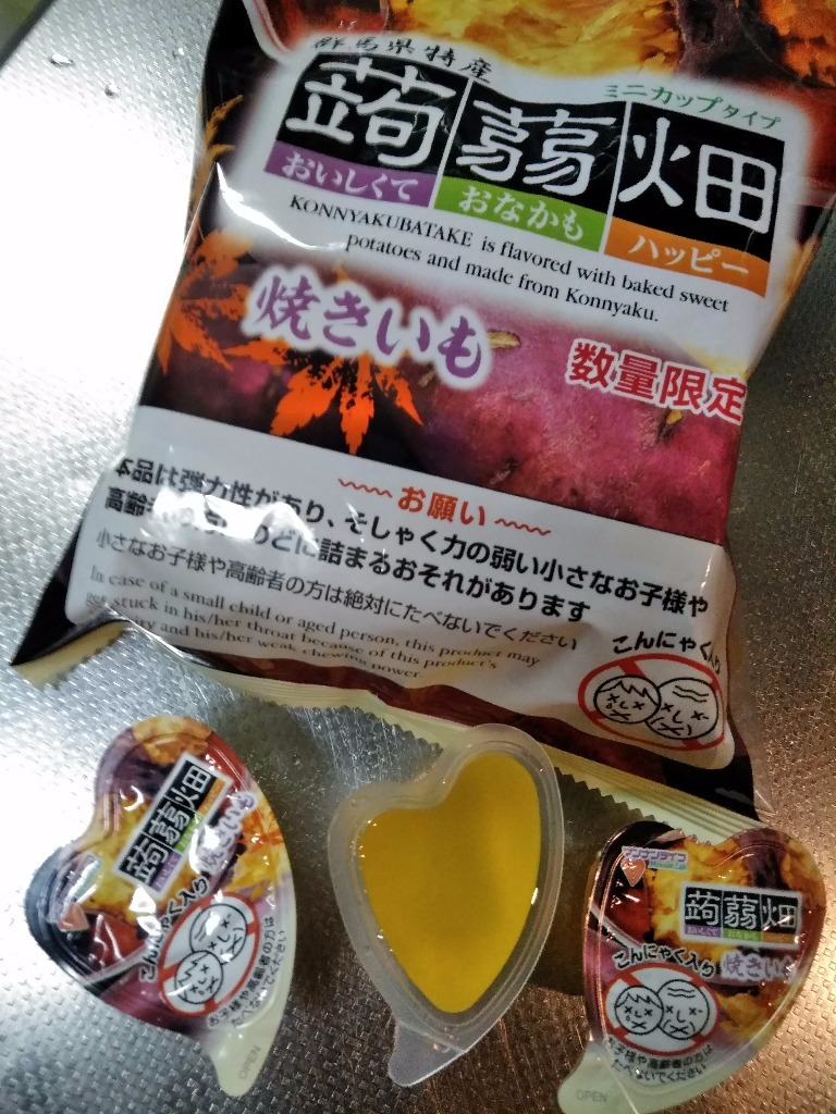 高評価 マンナンライフ 蒟蒻畑 焼きいも味のクチコミ 評価 商品情報 もぐナビ