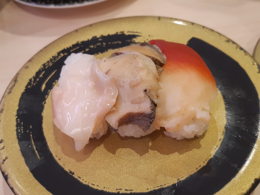 中評価 はま寿司 にぎり 貝三種盛りのクチコミ 評価 商品情報 もぐナビ