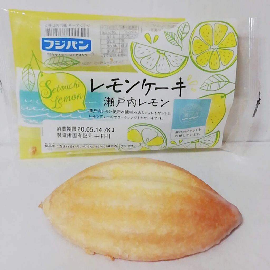 中評価 フジパン レモンケーキ 瀬戸内レモンのクチコミ 評価 カロリー情報 もぐナビ