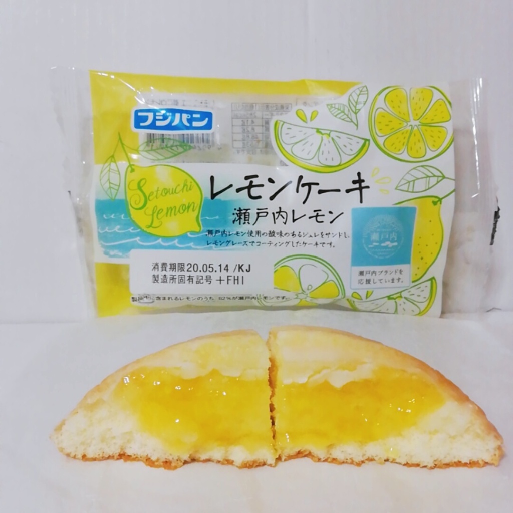 中評価 フジパン レモンケーキ 瀬戸内レモンのクチコミ 評価 カロリー情報 もぐナビ