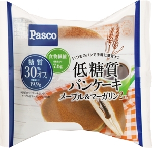 中評価 Pasco 低糖質パンケーキ メープル マーガリン 袋2個 製造終了 のクチコミ 評価 カロリー情報 もぐナビ