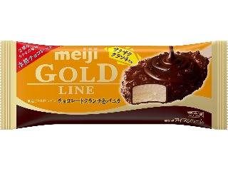 明治 GOLD LINE チョコレートクランチ＆バニラ 袋90ml