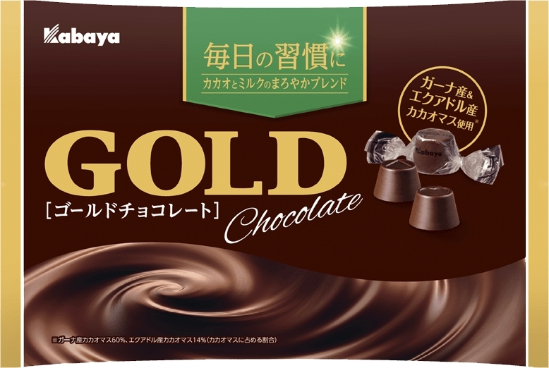 カバヤ ゴールドチョコレート 30袋-