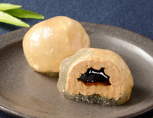 中評価】ローソン Ｕｃｈｉ Ｃａｆｅ' わらび餅で包んだきなこ玉 黒蜜