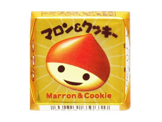 チロルチョコ 包み紙 マロン&クッキー-