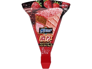 ロッテ ザクリッチ 濃厚ストロベリー＆ベルギーチョコ 袋105ml