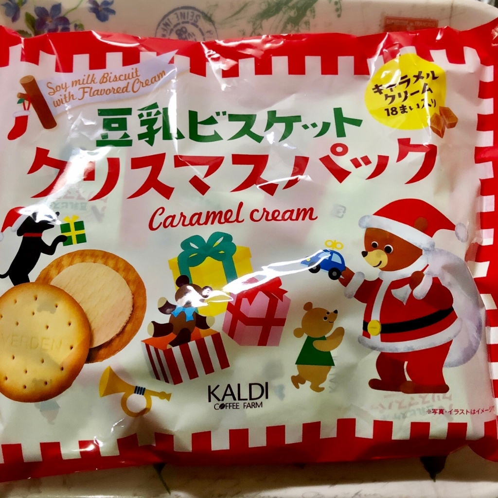 人気定番 カルディ 豆乳ビスケット お正月パック＆副飴 龍 KALDI 食品