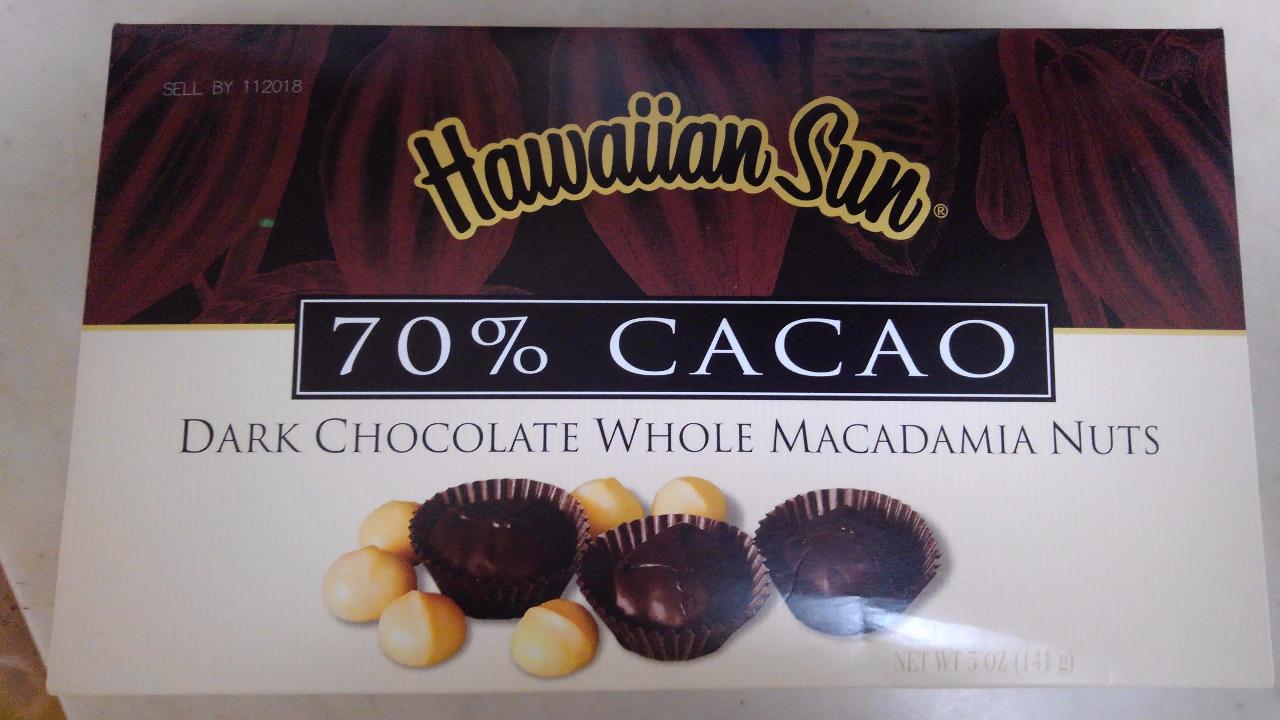 中評価】Ｈａｗａｉｉａｎ Ｓｕｎ ７０％ＣＡＣＡＯ ダーク