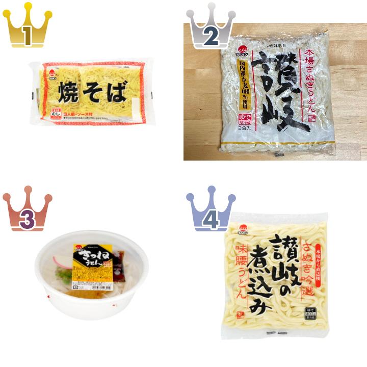 マルキン（香川）の麺・生地・パスタのランキング