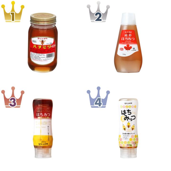 日本蜂蜜のお菓子材料・その他のランキング