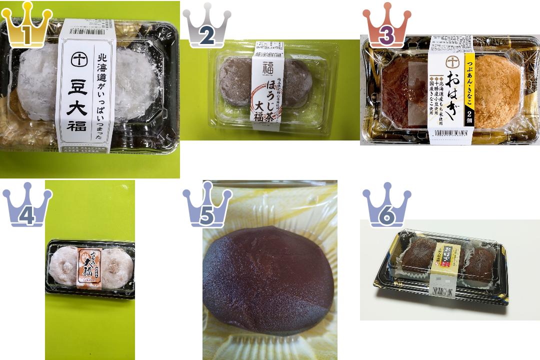 「十勝大福本舗」の「和菓子・その他」の食べたいランキング