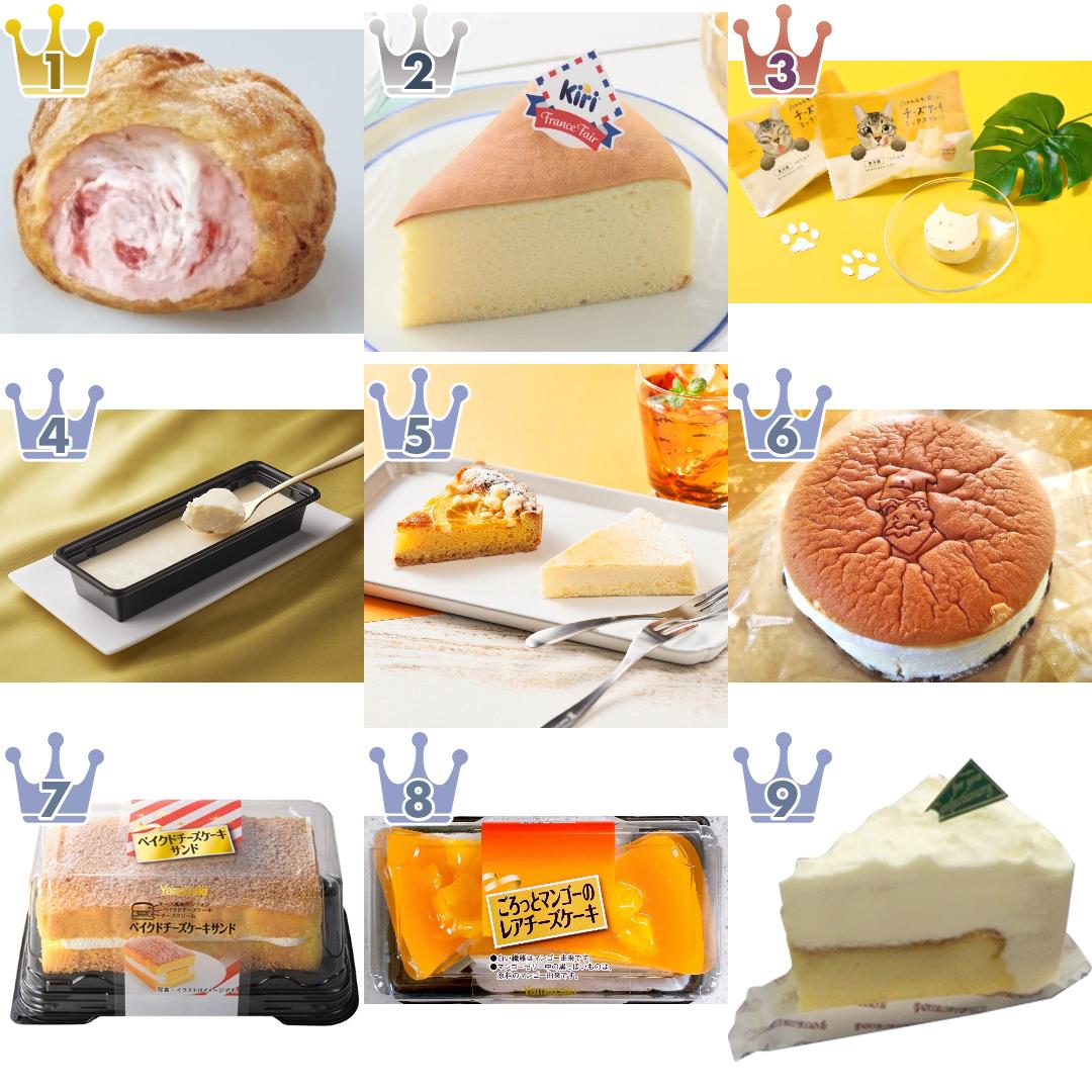 「#チーズケーキ」の「ケーキ・洋菓子」のランキング
