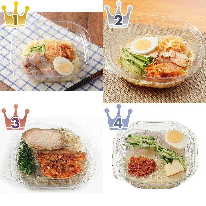 「#冷麺」の「コンビニ麺・コンビニパスタ」のおすすめランキング