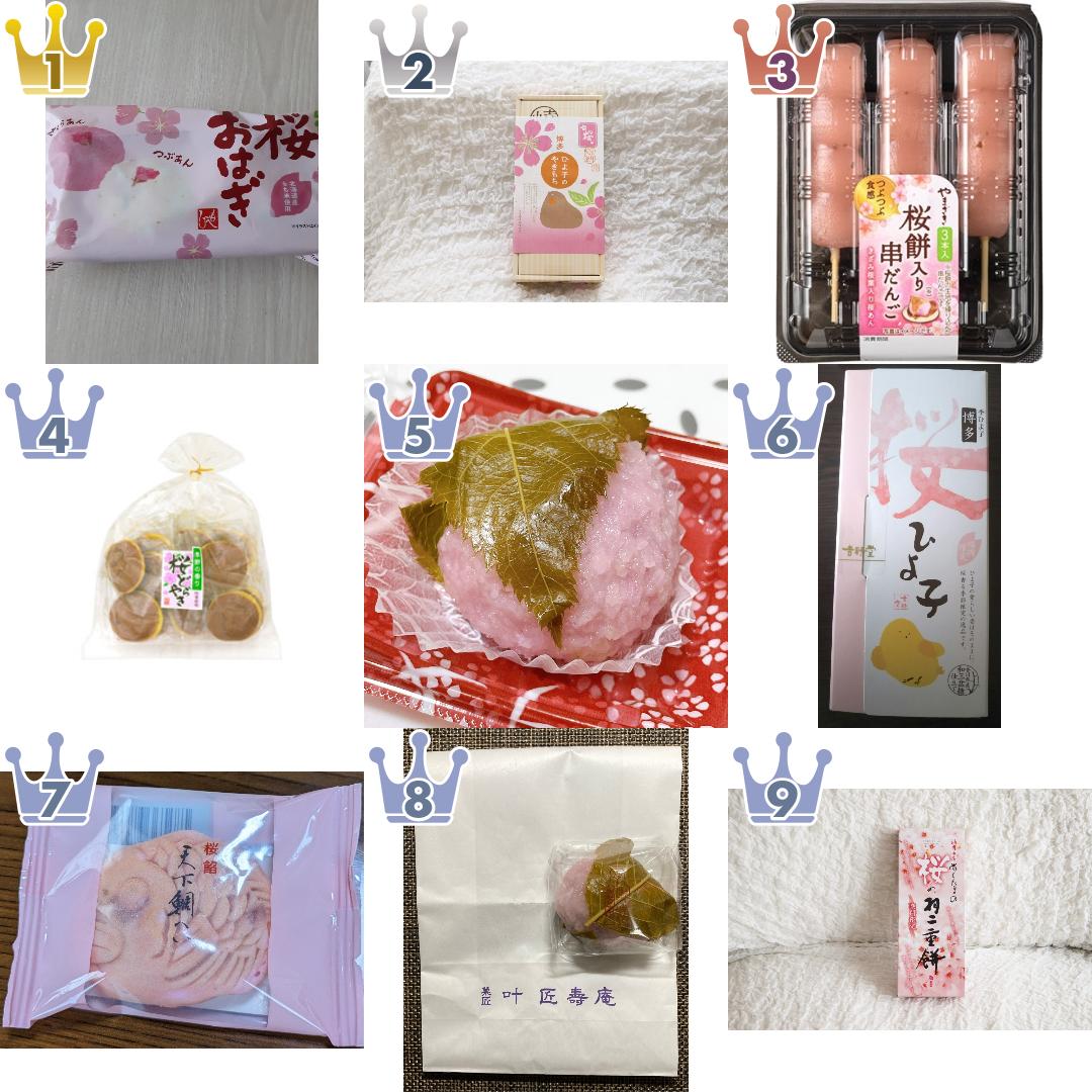 「#桜スイーツ」の「和菓子・その他」のおすすめランキング