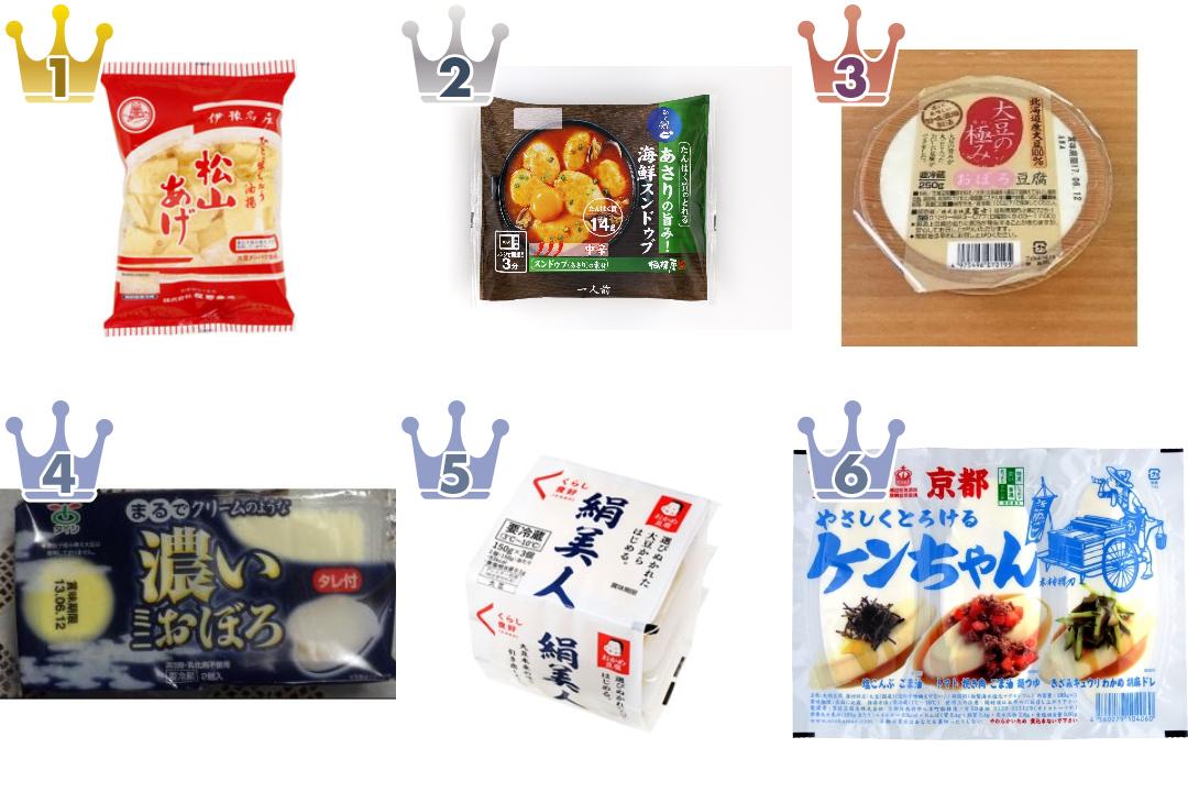 「#大豆製品」の「豆腐・油揚げ」のおすすめランキング