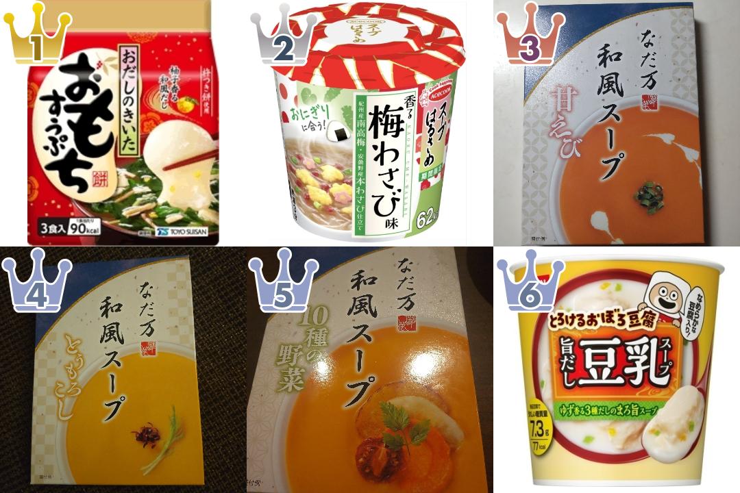 「#和風」の「スープ・カップ春雨・味噌汁・その他」のランキング