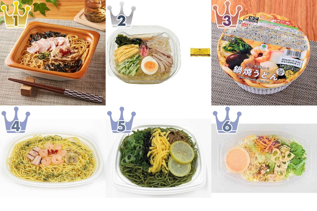 「#彩り」の「コンビニ麺・コンビニパスタ」のランキング