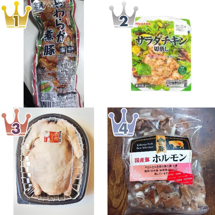 「#もぐアレンジ」の「卵・その他加工肉」のランキング