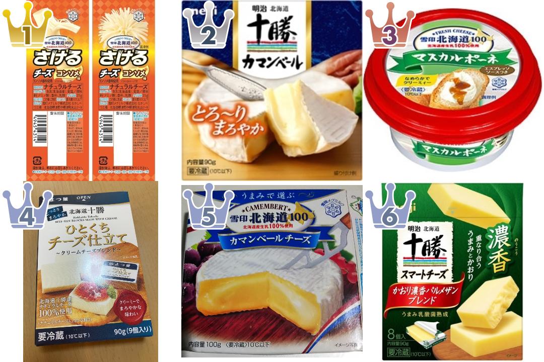 「#北海道」の「チーズ・サワークリーム・その他」のランキング