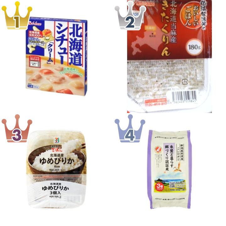 「#北海道」の「レトルト・レンジ食品・その他」のランキング