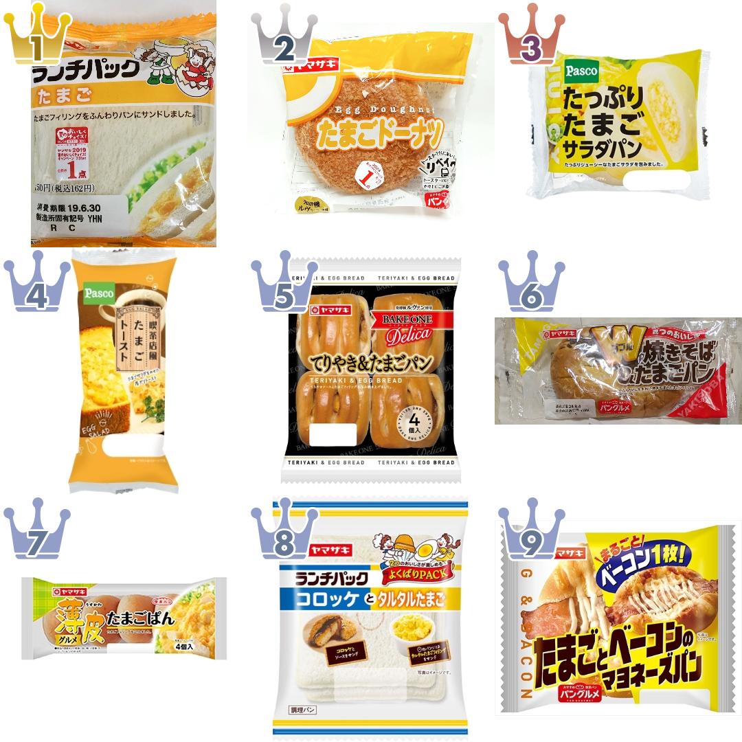 「#たまご味」の「惣菜パン」のおすすめランキング